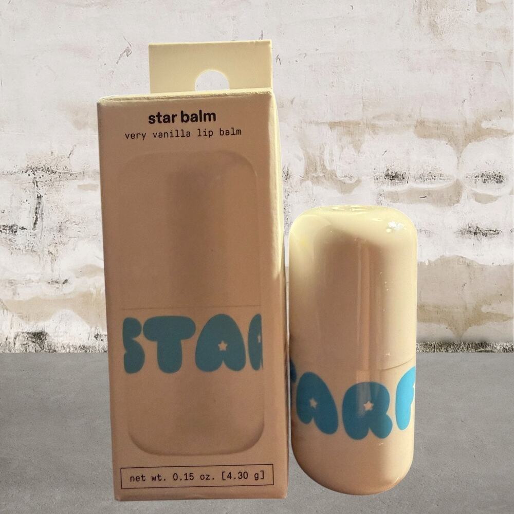 STARFACE Star Balm Lip Balm in Very Vanilla NIB
